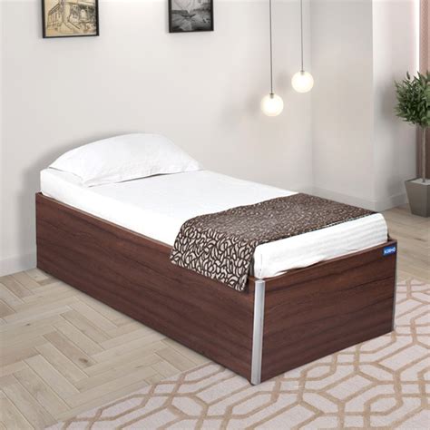 steel box bed single|single bed with storage price.